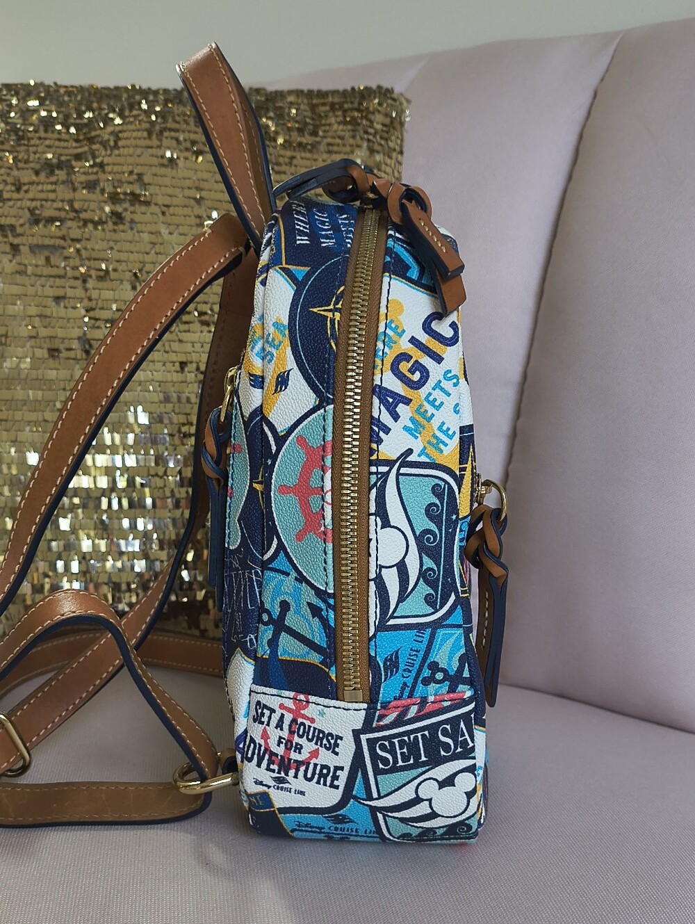 Disney Cruise Line Dooney & Bourke | Sticker Backpack Design - Picture 2 of 9
